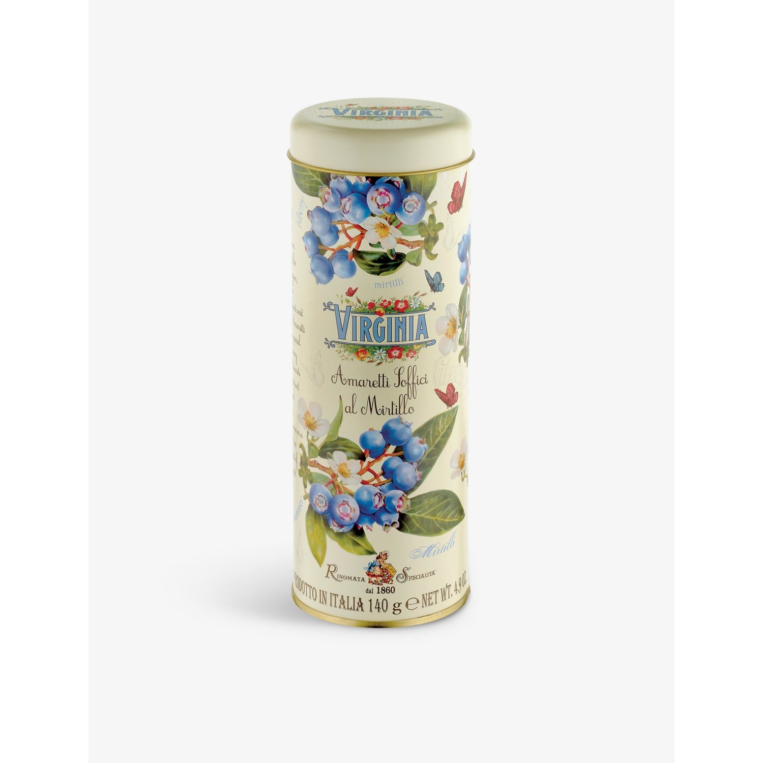 Virginia soft amaretti biscuits assortment 140g, UK version