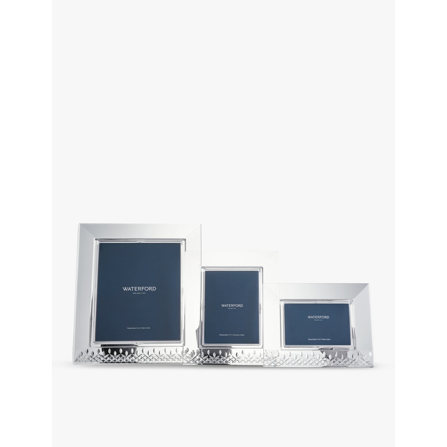 Waterford Lismore Essence crystal photo frame 22.5cm x 27.5cm (British brand)