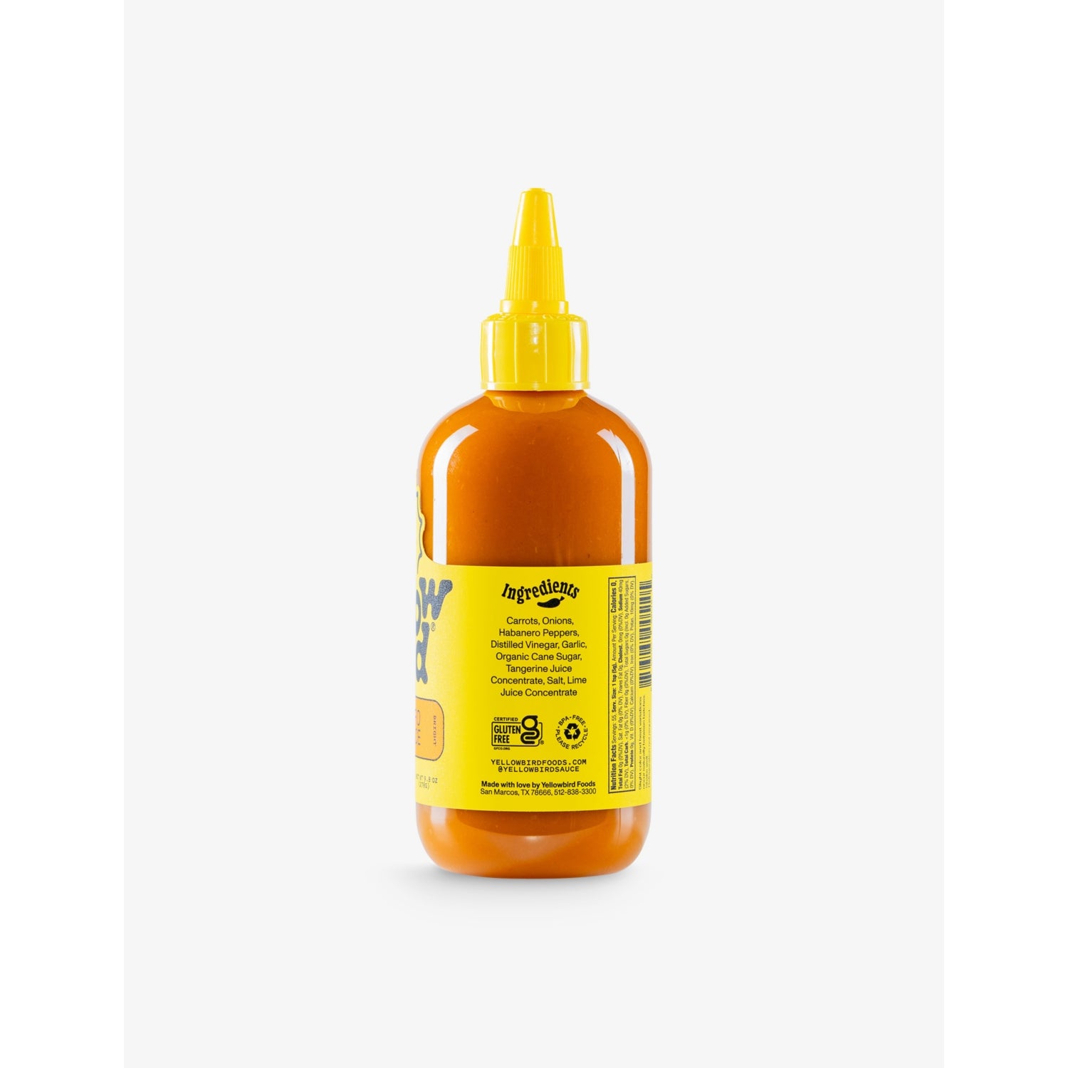 Yellowbird Habanero hot sauce 278g (British brand)