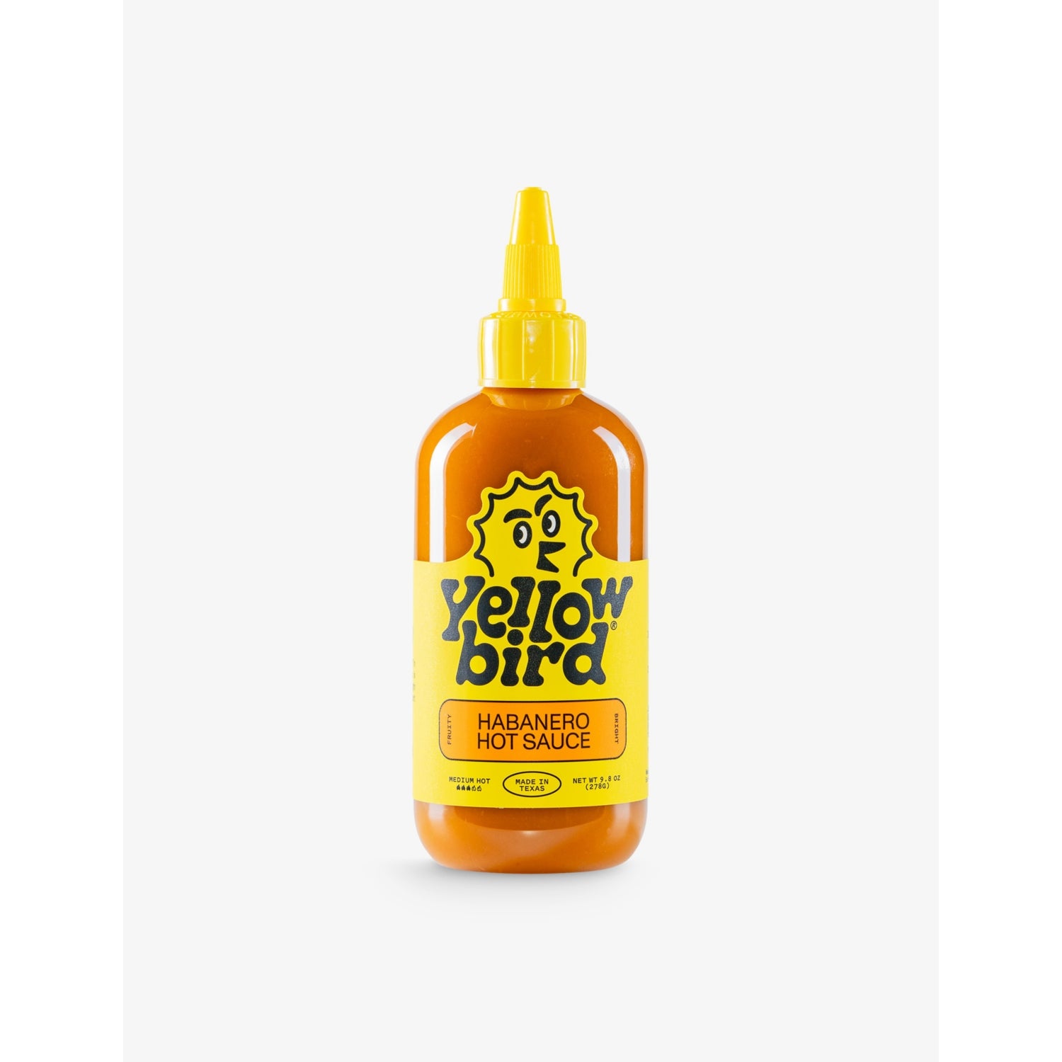 Yellowbird Habanero hot sauce 278g (British brand)