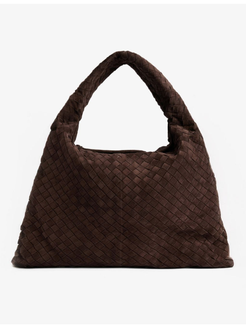 Bottega Veneta Hop Large Suede shoulder bag (British brand)