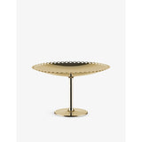 Alessi Edges brass cake stand 23.9cm (British brand)