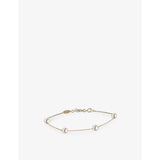 Yoko London 18ct gold and freshwater pearl bracelet, imported from the UK