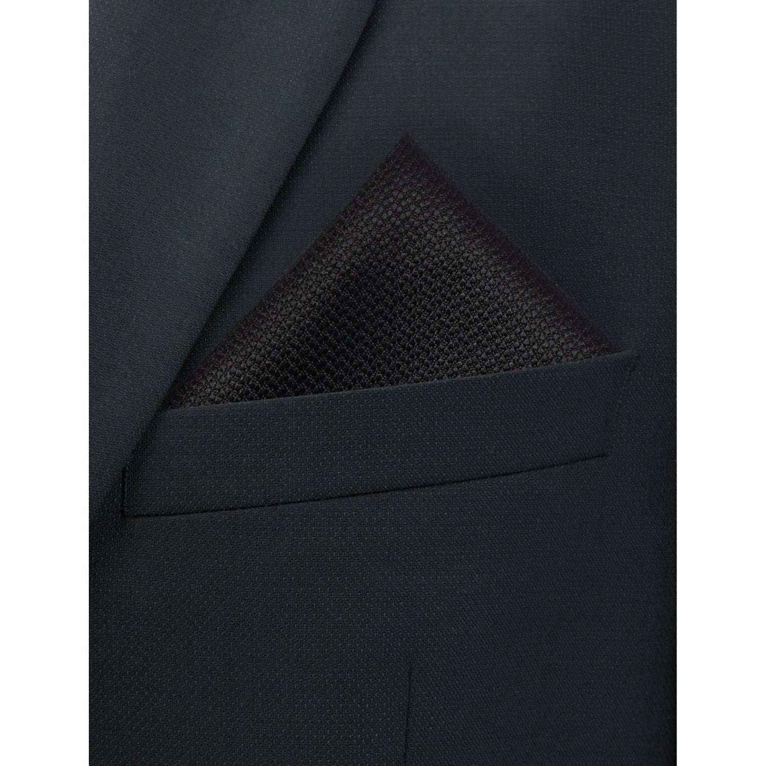 Dunhill silk pocket square textured weave 30cm (British brand)