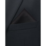 Dunhill silk pocket square textured weave 30cm (British brand)