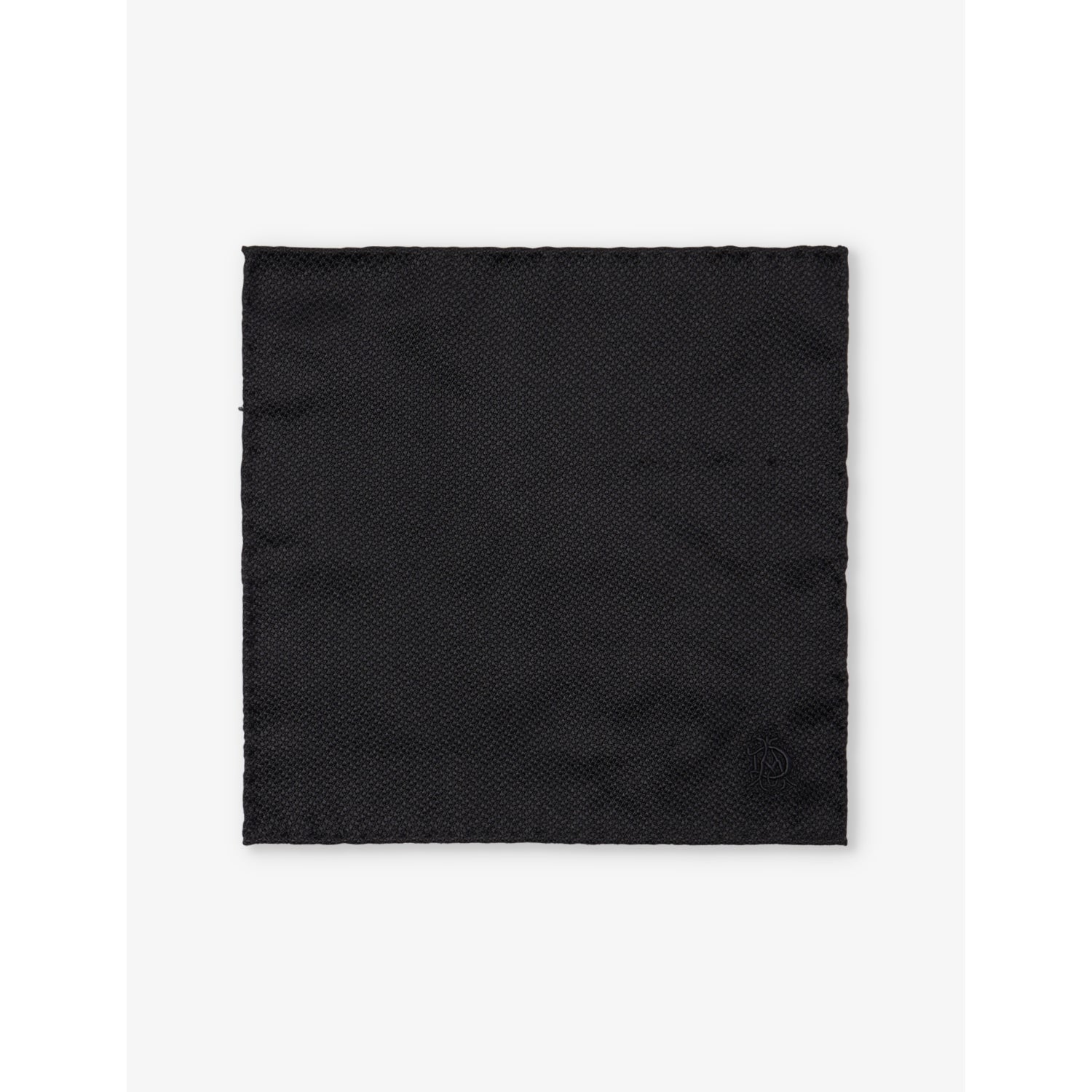 Dunhill silk pocket square textured weave 30cm (British brand)