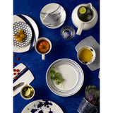 Royal Doulton Pacific Blue Lines porcelain 16-piece dinnerware set - British product