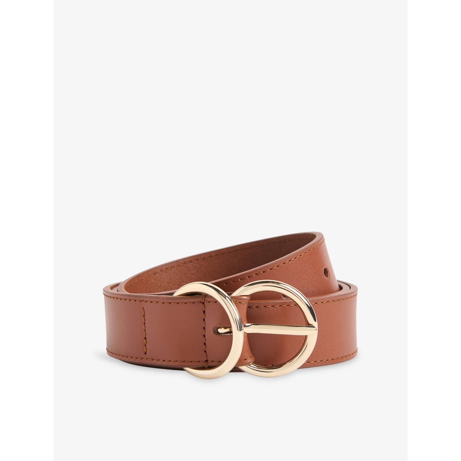 Whistles double-ring leather belt 2.9cm, UK version