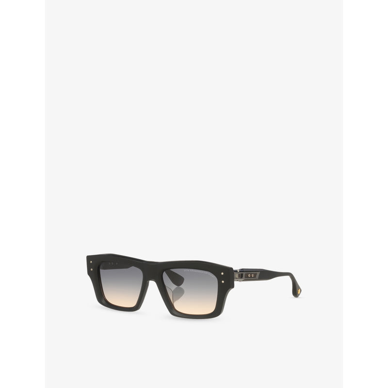 DITA Grandmaster-Eight rectangular acetate sunglasses, imported from the UK