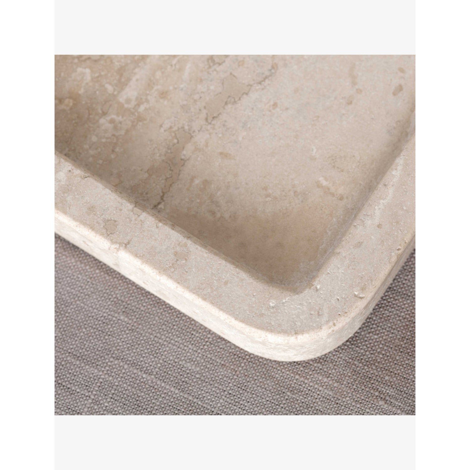 Villeroy & Boch Manufacture Travertine serving platter 40.5cm x 28.2cm (British brand)