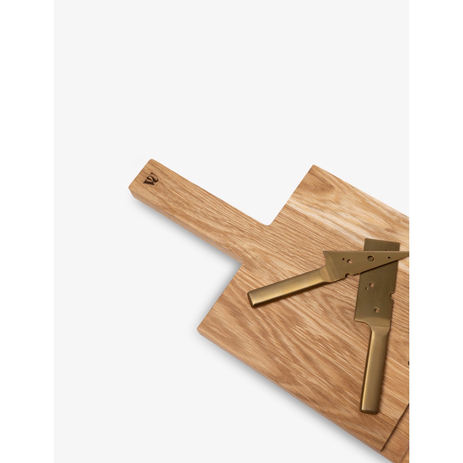 Woodsea cheese board with knives 55cm x 20cm, imported from the UK