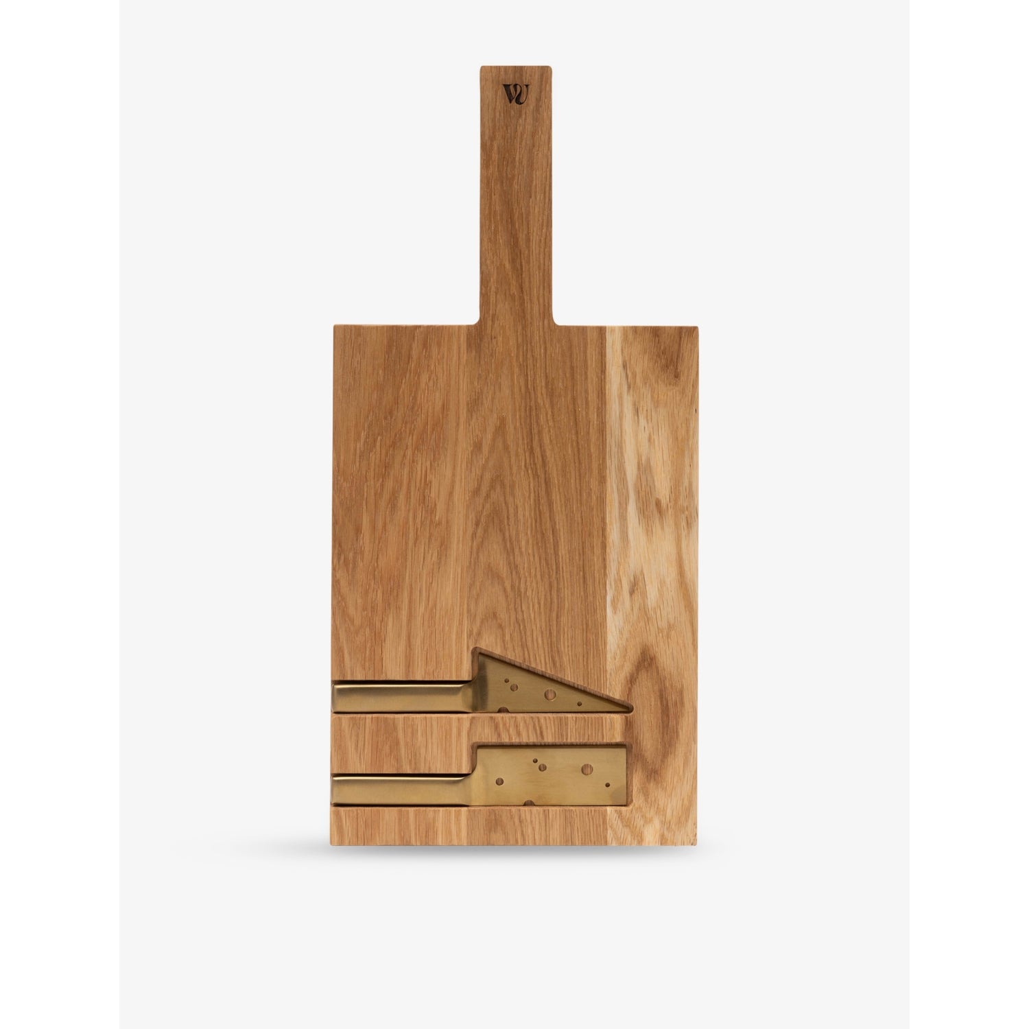 Woodsea cheese board with knives 55cm x 20cm, imported from the UK