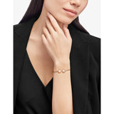 Bvlgari 18ct rose-gold mother-of-pearl cuff bracelet, imported from the UK
