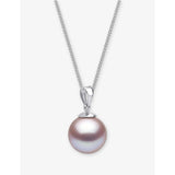 Yoko London pink freshwater pearl pendant 9mm, imported from the UK