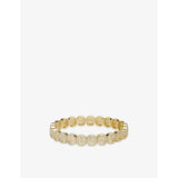 Lisa Gozlan pavé Happy Face bracelet with cubic zirconia, UK version