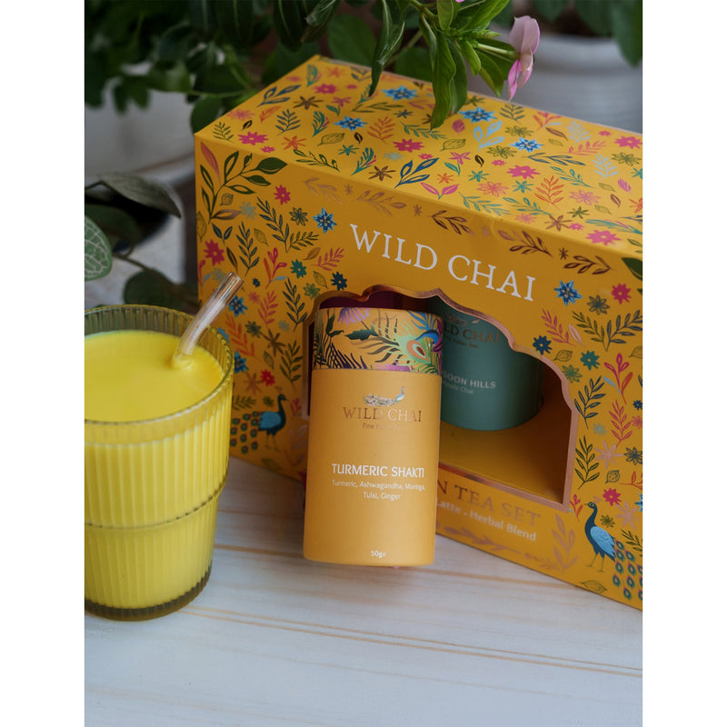 Wild Chai tea gift set 140g (British brand)
