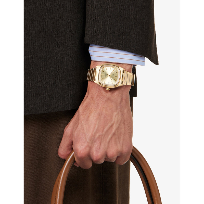Timex Automatic 1983 reissue gold-tone watch 34mm, imported from the UK