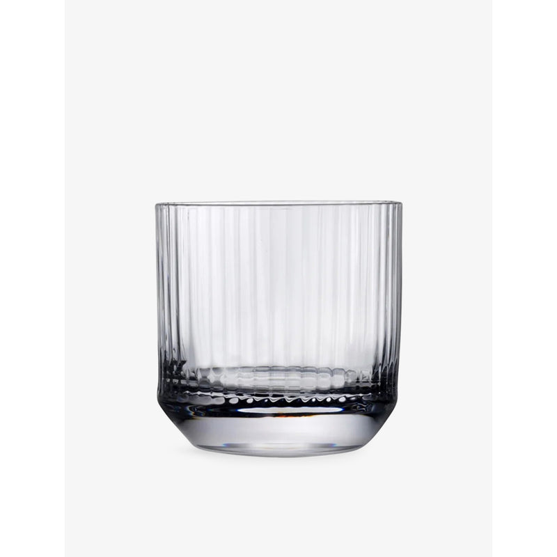NUDE Big Top whiskey crystal glasses set of 4 (British brand)