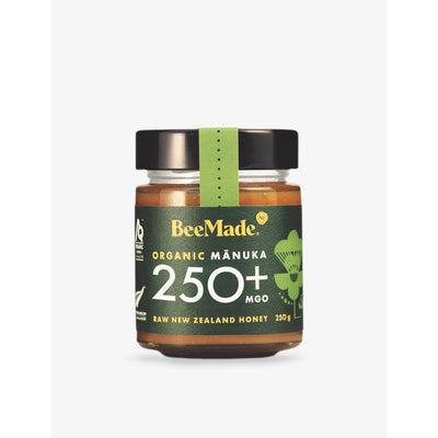 selfridges BeeMade Organic New Zealand Manuka Honey MGO 250+ 250g- Buy online at McGrocer