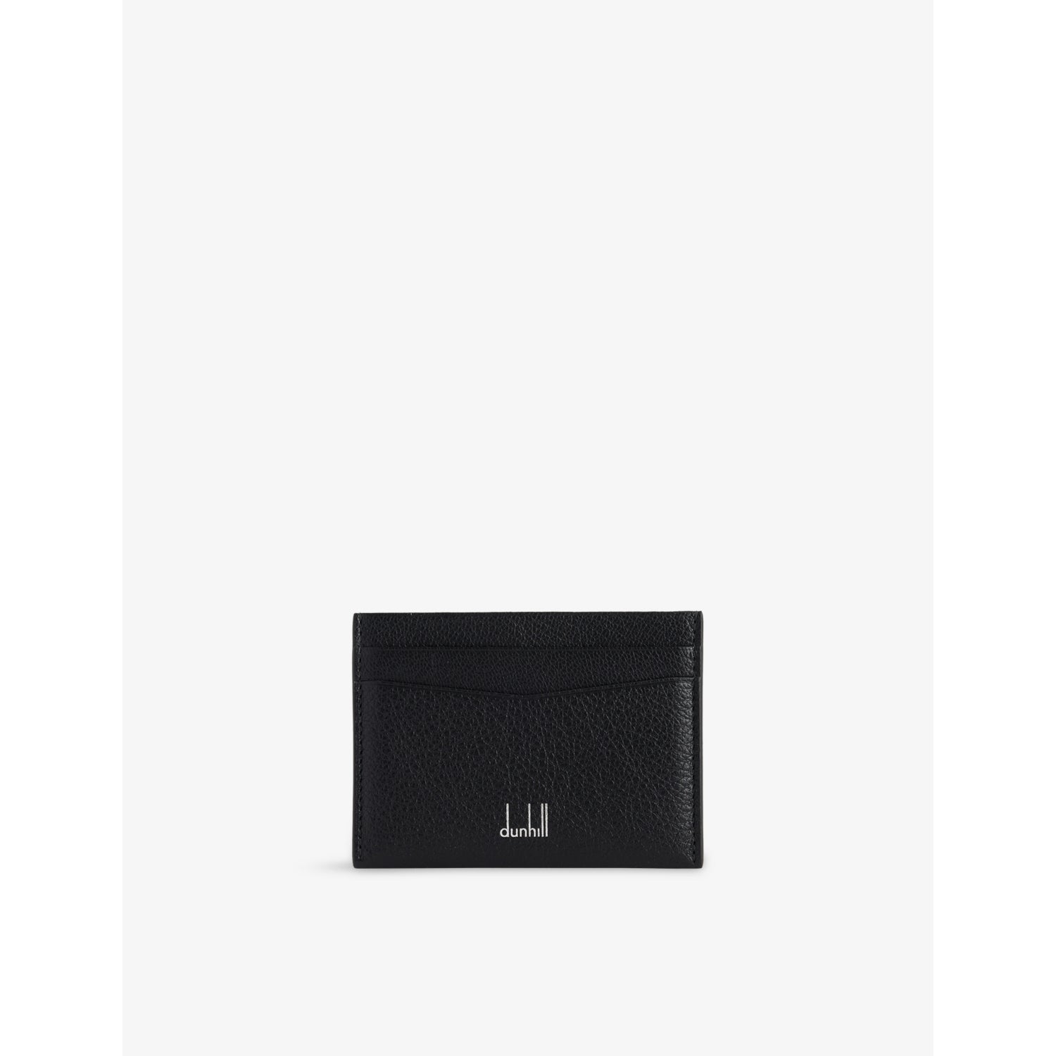 Dunhill leather card case with three card slots (British brand)