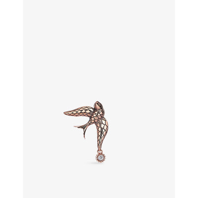 selfridges Kismet by Milka Sparrow 0.02ct Diamond Drop Earring- Buy online at McGrocer