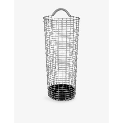 selfridges Korbo Woven Metal Umbrella Stand 54cm- Buy online at McGrocer