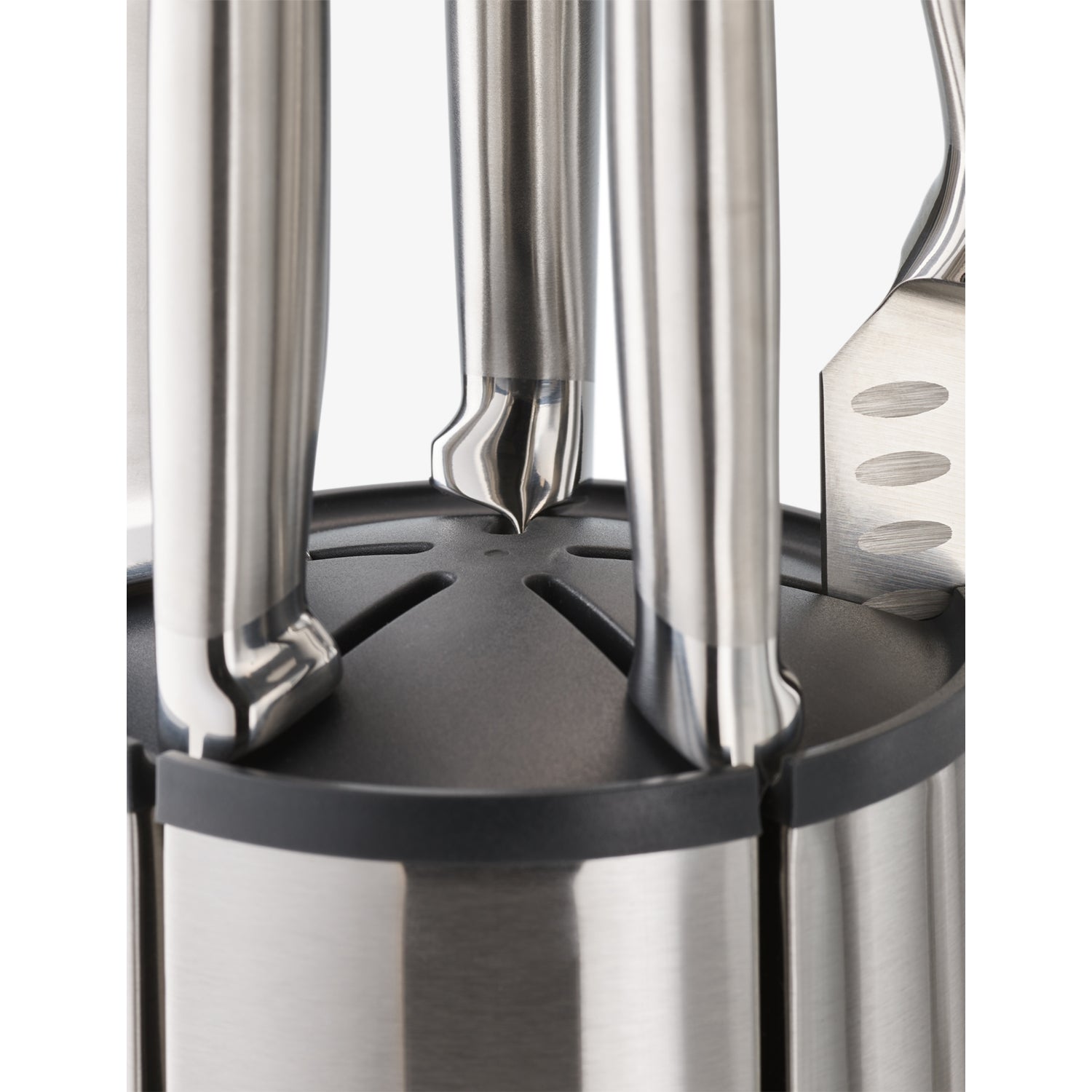 Joseph Joseph 5-piece stainless steel knife set carousel, imported from the UK