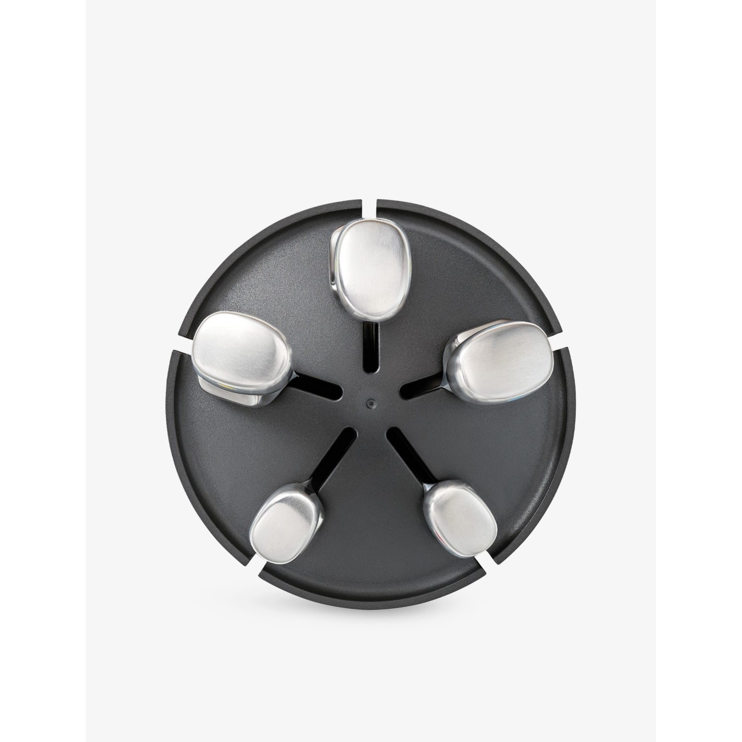 Joseph Joseph 5-piece stainless steel knife set carousel, imported from the UK