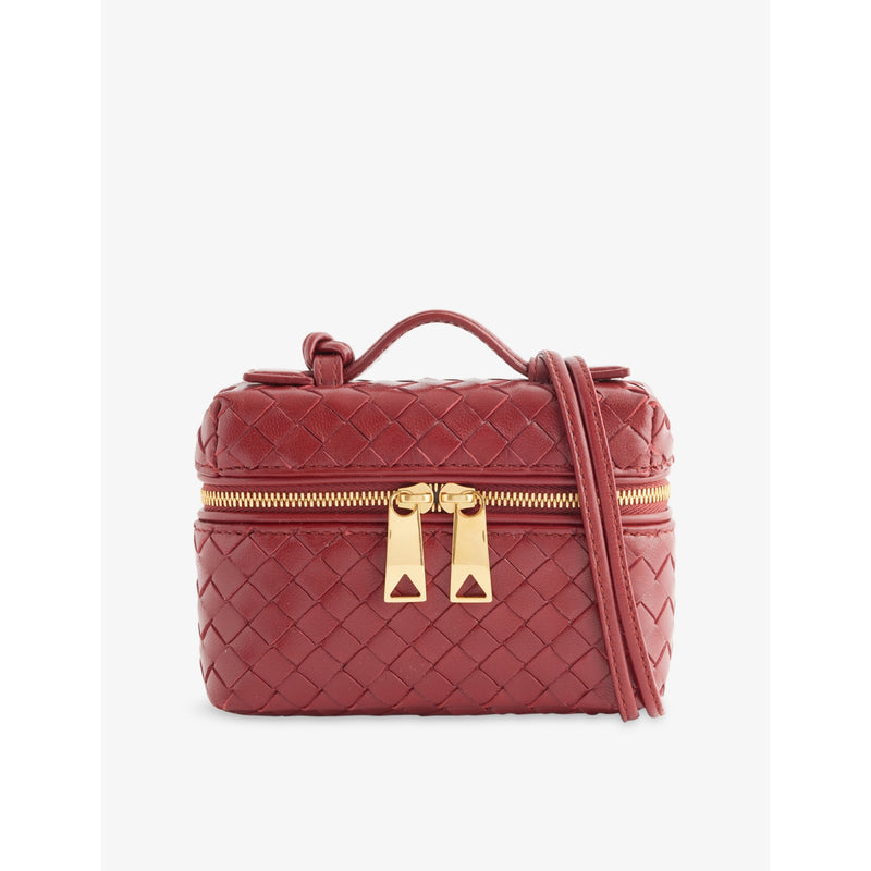 Bottega Veneta intrecciato leather cross-body bag 23cm, UK version
