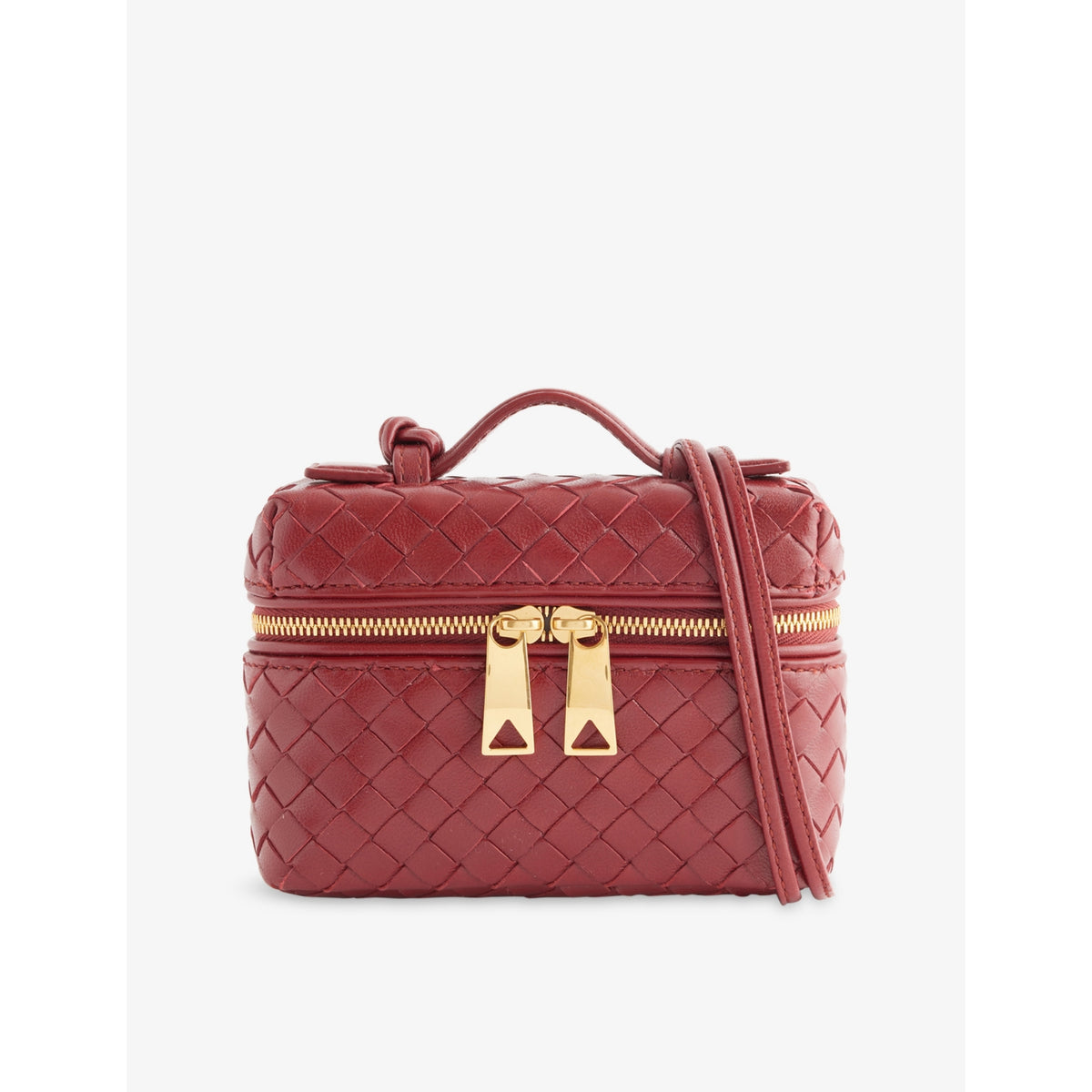 Bottega Veneta intrecciato leather cross-body bag 23cm, UK version