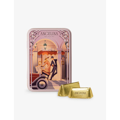 selfridges Angelina Giandujas Chocolate Gift Tin 100g- Buy online at McGrocer