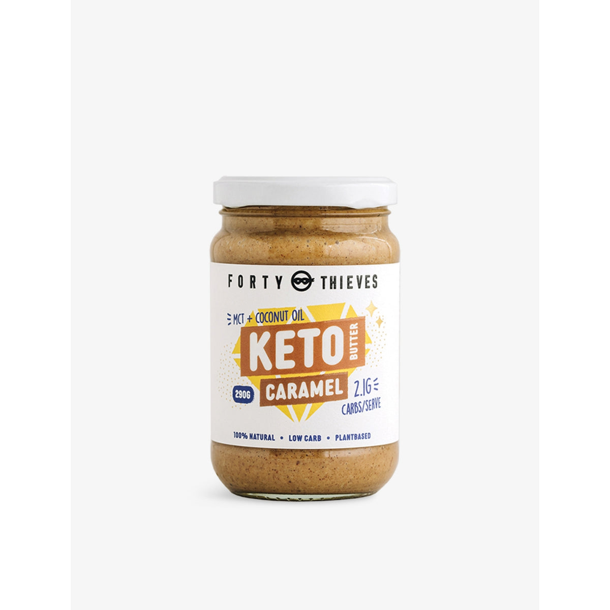 Forty Thieves keto butter caramel 290g, UK version