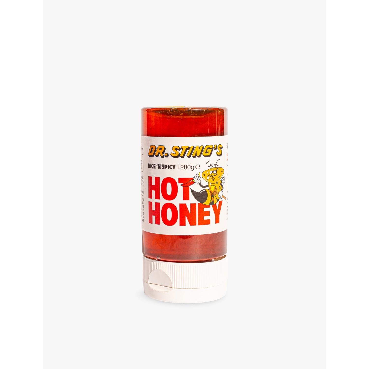 Dr Sting's hot honey with red chilli 280g, imported from the UK