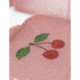 Konges Slojd cherry-print glitter lunch box - British product