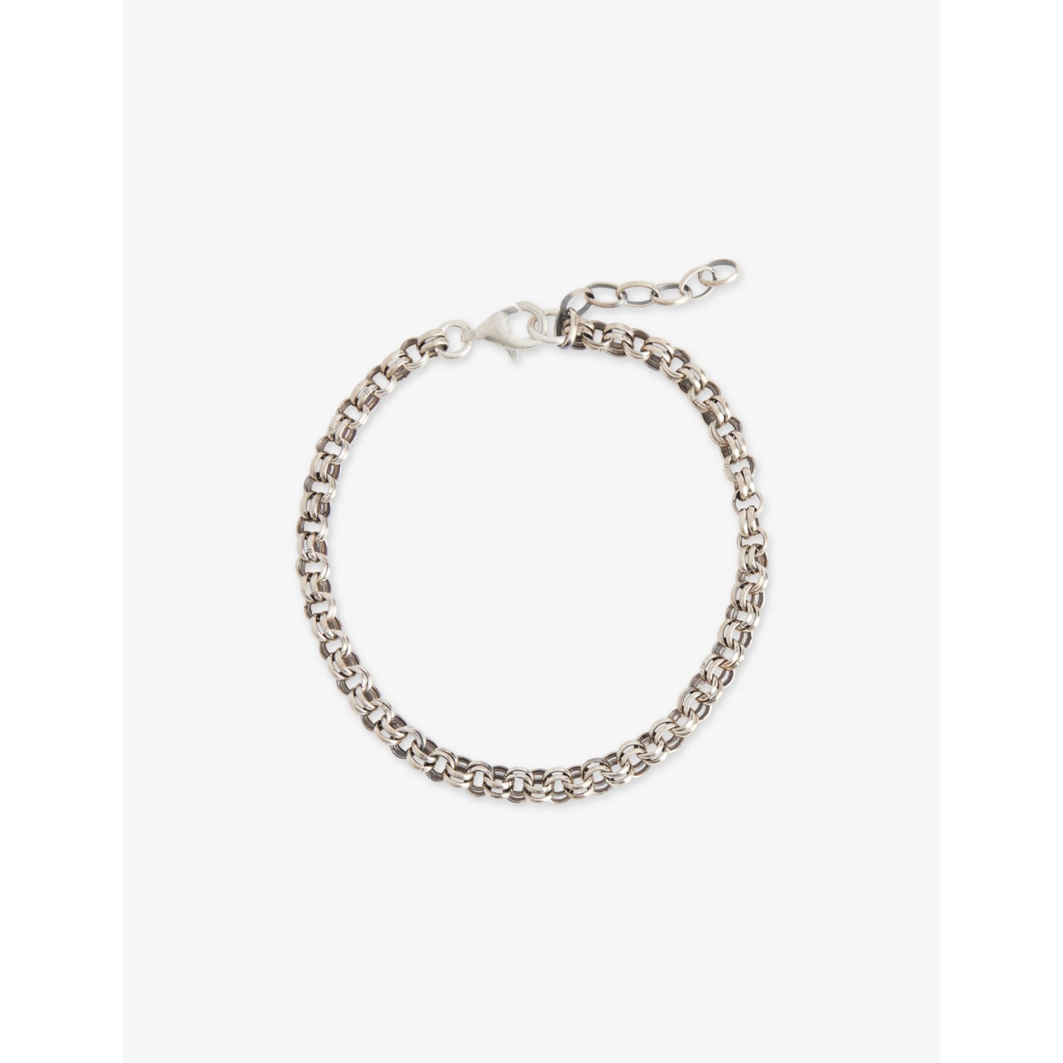 Serge DeNimes sterling silver chain bracelet adjustable 17-20cm, imported from the UK