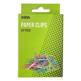 Pen & Gear assorted paper clips 60 pack, imported from the UK