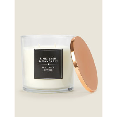 George Home lime, basil & mandarin XL candle, UK version