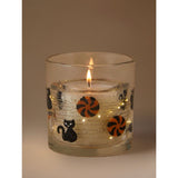 George Home black chocolate fondant cat candle - British product