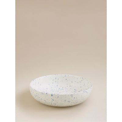 ASDA Blue & White Splash Pasta Bowl Stoneware 21.3 x 21.3 x 5.9cm- Buy online at McGrocer