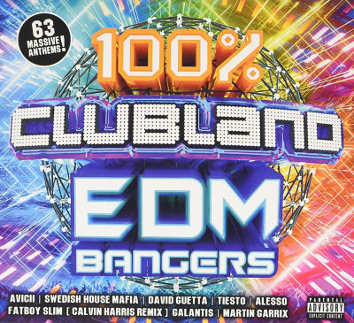 Clubland EDM Bangers 2-disc CD compilation, UK version