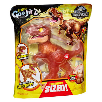 Heroes of Goo Jit Zu 7.5 inch T-Rex toy, UK version