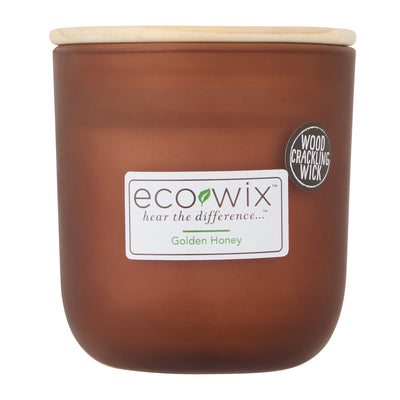 ASDA Ecowix Golden Honey Small Candle 226g- Buy online at McGrocer