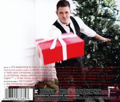 Michael Buble Christmas CD album (British brand)