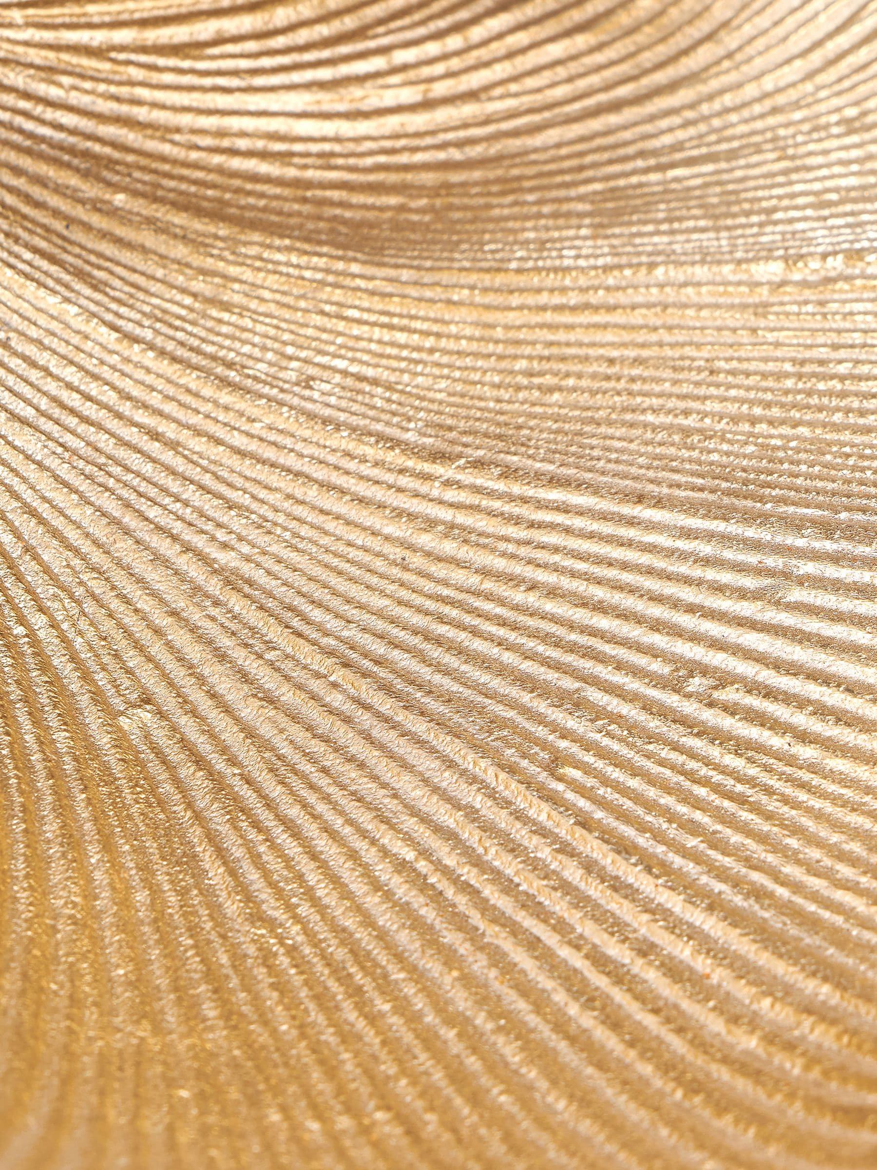 Pacific Gold decorative dual gingko leaf bowl, imported from the UK