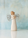 Willow Tree Cream Angel of Healing figurine 13cm, imported from the UK