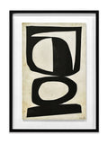 The Art Group Cream Chances framed print 50x70cm, UK version