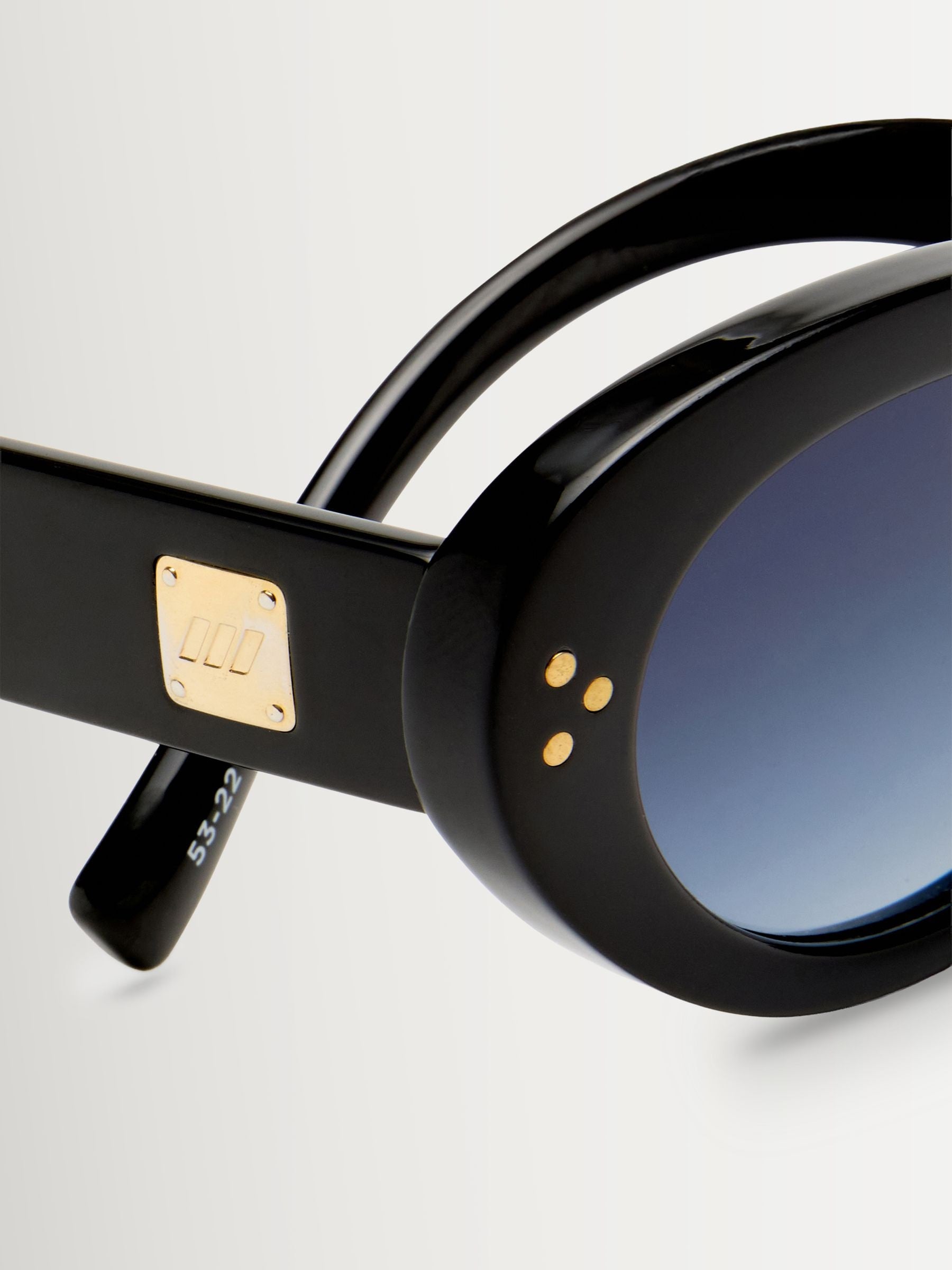 Le Specs Tootsie black cat-eye sunglasses, UK version
