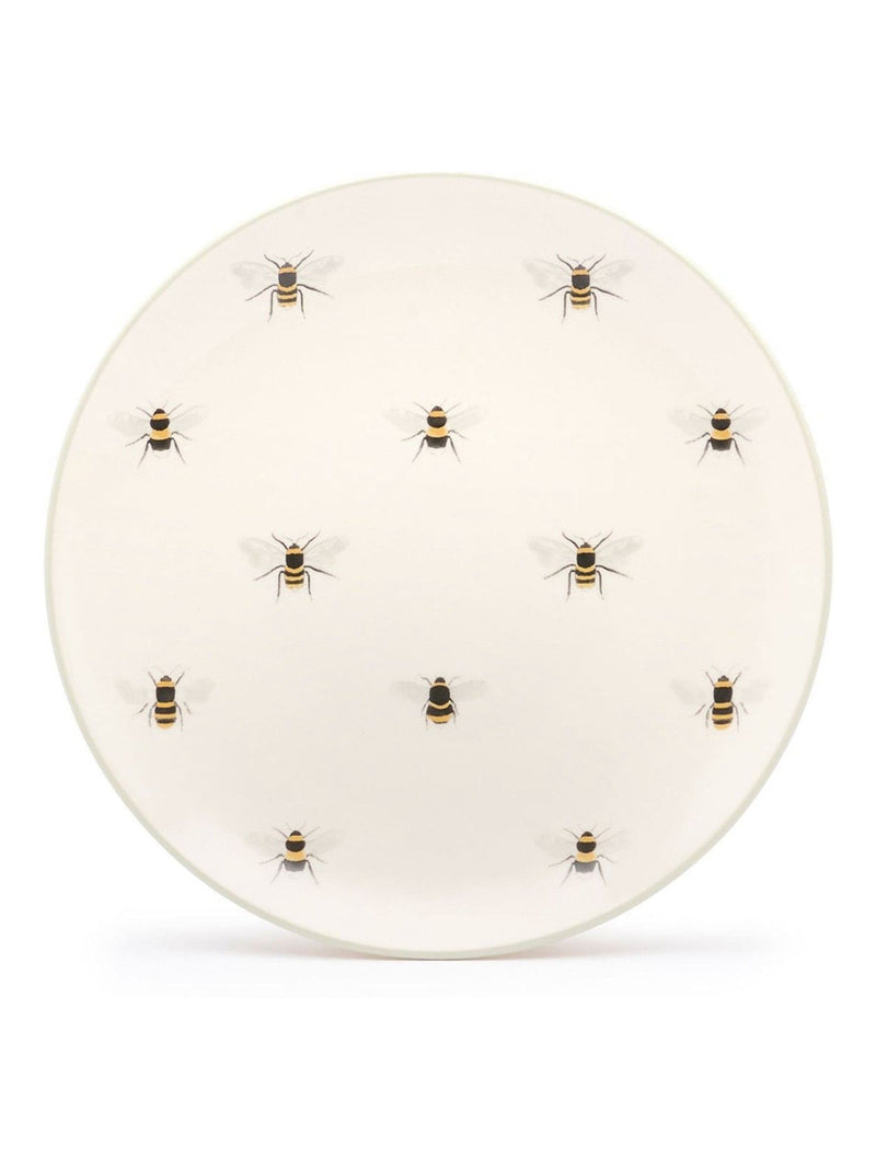 Sophie Allport natural bees stoneware side plate 20cm - British product