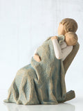 Willow Tree off white quilt figurine 14cm, imported from the UK