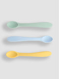 JoJo Maman Bébé silicone weaning spoons 3-pack, UK version